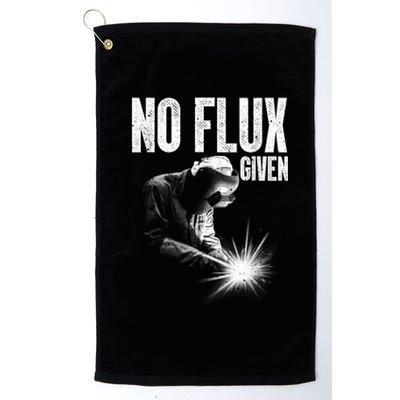 Best Welding Art For Men Dad Welder Arc Welding Metal Worker Platinum Collection Golf Towel