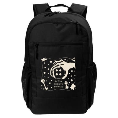 Be Wise Be Brave Be Tricky Halloween Magic Spell Backpack