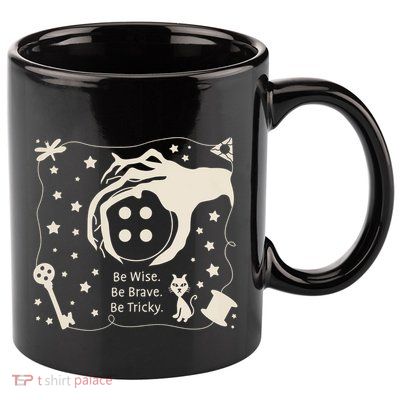 Be Wise Be Brave Be Tricky Halloween Magic Spell 11oz C Handle Ceramic Mug