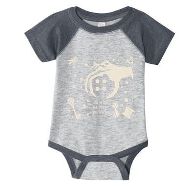 Be Wise Be Brave Be Tricky Halloween Magic Spell Infant Baby Jersey Bodysuit