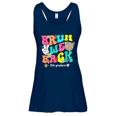 Bruh We Back 5th Grade Back To School Fifth Grade Ladies Essential Flowy Tank