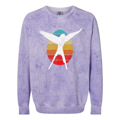 Bird Wingspan Board Game Tabletop Gaming Colorblast Crewneck Sweatshirt