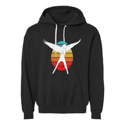 Bird Wingspan Board Game Tabletop Gaming Garment-Dyed Fleece Hoodie