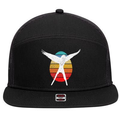 Bird Wingspan Board Game Tabletop Gaming 7 Panel Mesh Trucker Snapback Hat