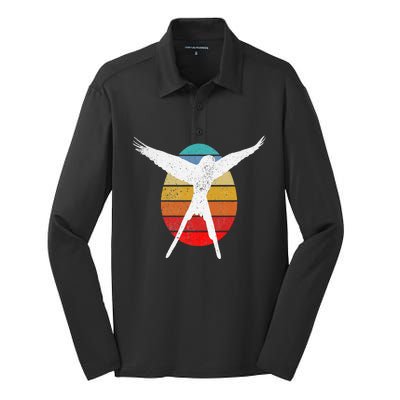 Bird Wingspan Board Game Tabletop Gaming Silk Touch Performance Long Sleeve Polo