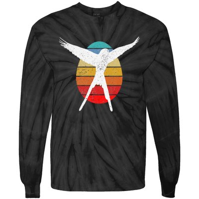 Bird Wingspan Board Game Tabletop Gaming Tie-Dye Long Sleeve Shirt