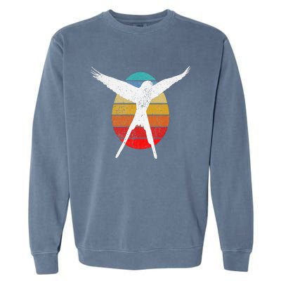 Bird Wingspan Board Game Tabletop Gaming Garment-Dyed Sweatshirt