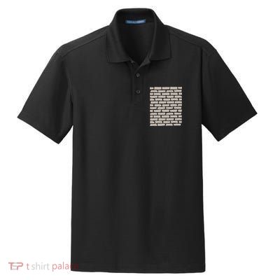 Brick Wall Dry Zone Grid Polo