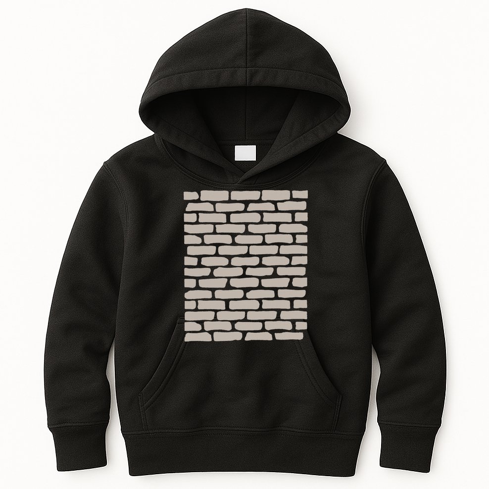 Brick Wall Kids Hoodie
