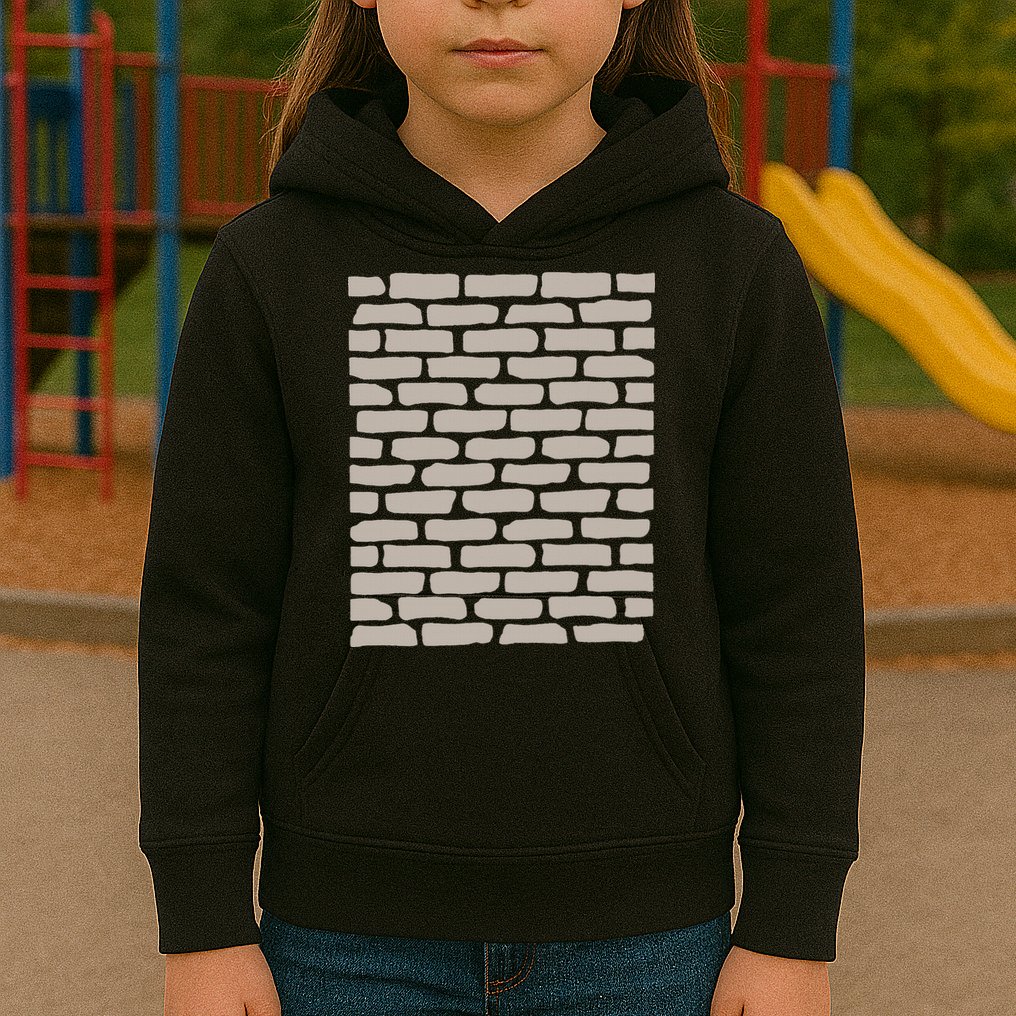 Brick Wall Kids Hoodie