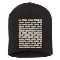 Brick Wall Short Acrylic Beanie