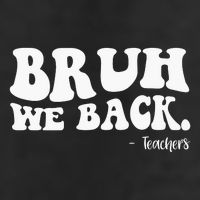 Bruh We Back Teachers Funny Adult Drive Performance Visor