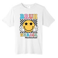 Bruh We Back Teachers Retro Back To School Boy Girl Tall Fusion ChromaSoft Performance T-Shirt