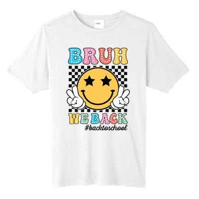 Bruh We Back Teachers Retro Back To School Boy Girl Tall Fusion ChromaSoft Performance T-Shirt