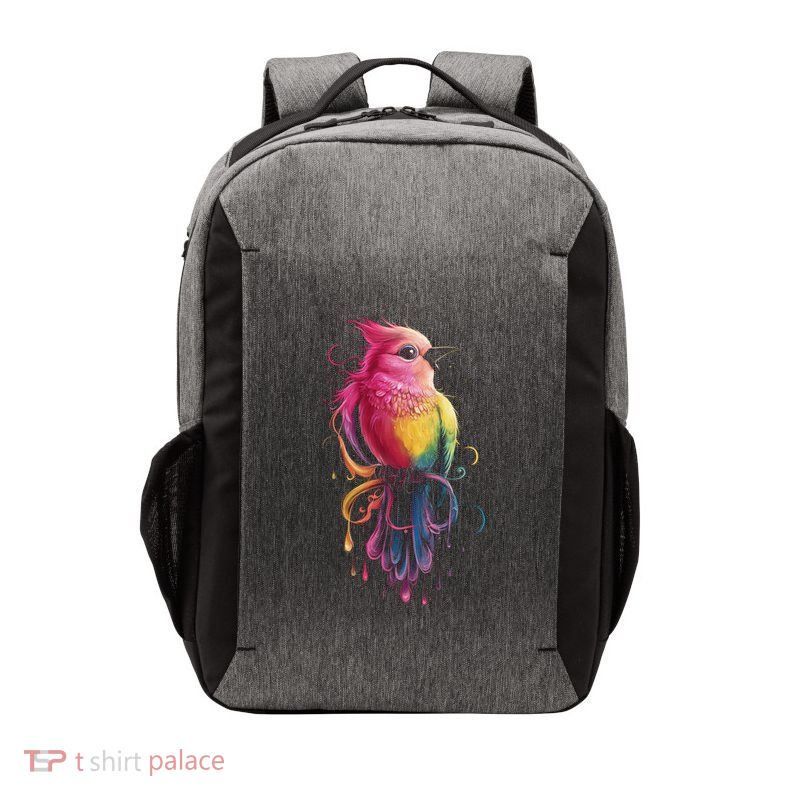 Bird Watching Birder Colorful Bird Art Birdwatching Gift Cute Gift Vector Backpack