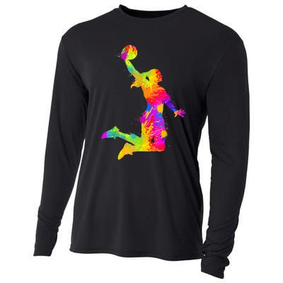 Basketball Women Cooling Performance Long Sleeve Crew