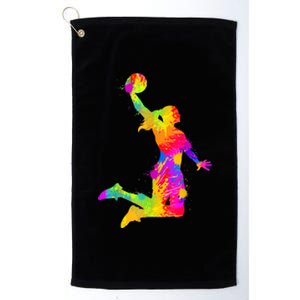 Basketball Women Platinum Collection Golf Towel