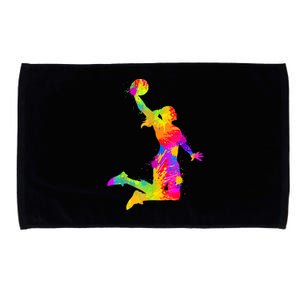 Basketball Women Microfiber Hand Towel