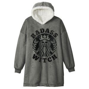 Badass Witch Basic Witch Hooded Wearable Blanket