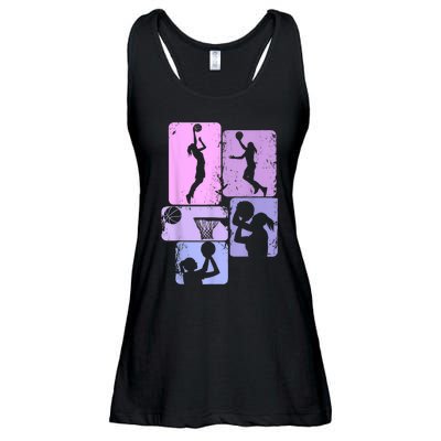 Basketball Women Ladies Essential Flowy Tank