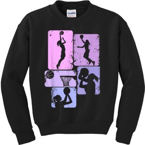 Basketball Women Kids Sweatshirt