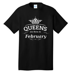 Birthday Wo Born In February Tall T-Shirt