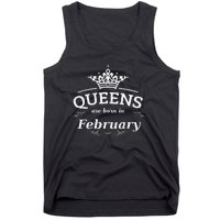 Birthday Wo Born In February Tank Top