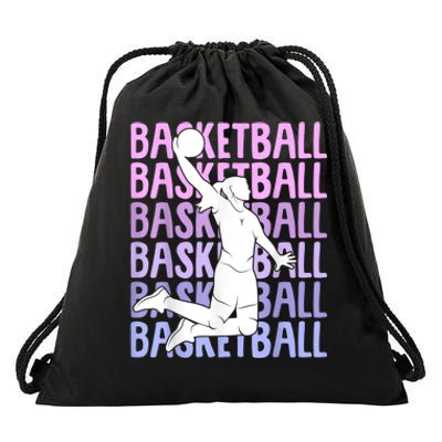 Basketball Women Drawstring Bag