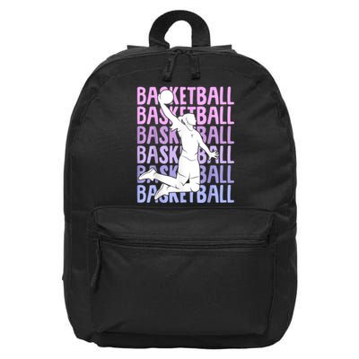 Basketball Women 16 in Basic Backpack