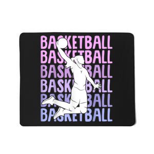 Basketball Women Mousepad