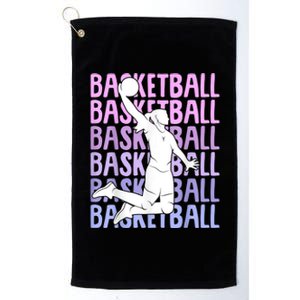 Basketball Women Platinum Collection Golf Towel