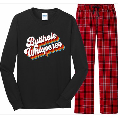 Butthole Whisperer Long Sleeve Pajama Set