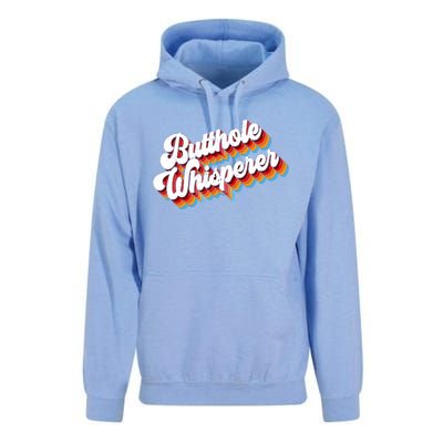 Butthole Whisperer Unisex Surf Hoodie