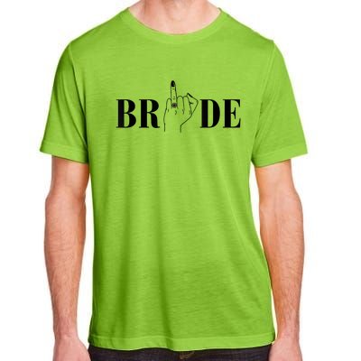 Bride Wedding Bridesmaid Squad Bachelorette Party Matching Adult ChromaSoft Performance T-Shirt