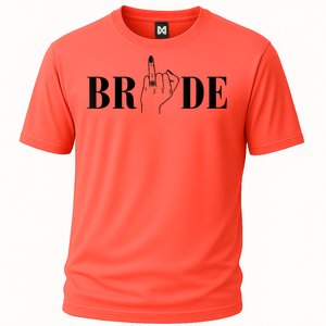 Bride Wedding Bridesmaid Squad Bachelorette Party Matching Cooling Performance Crew T-Shirt