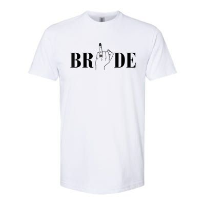 Bride Wedding Bridesmaid Squad Bachelorette Party Matching Softstyle® CVC T-Shirt