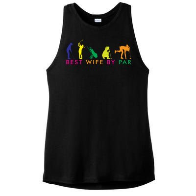 Best Wife By Par Ladies PosiCharge Tri-Blend Wicking Tank