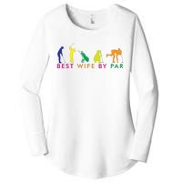 Best Wife By Par Women's Perfect Tri Tunic Long Sleeve Shirt