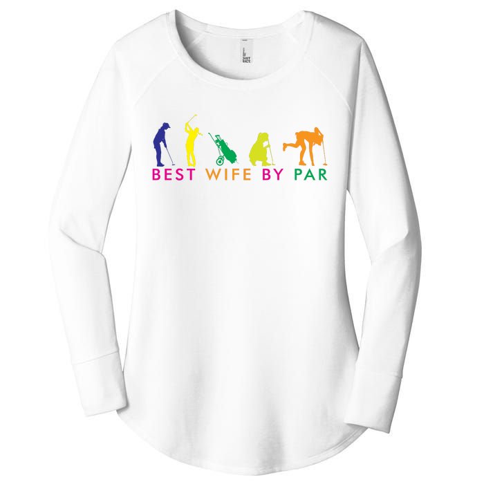 Best Wife By Par Women's Perfect Tri Tunic Long Sleeve Shirt