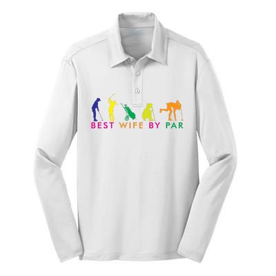 Best Wife By Par Silk Touch Performance Long Sleeve Polo