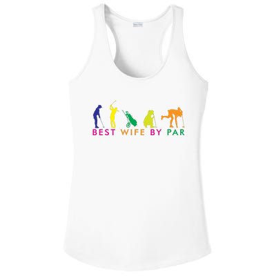 Best Wife By Par Ladies PosiCharge Competitor Racerback Tank