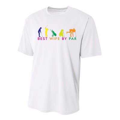 Best Wife By Par Performance Sprint T-Shirt