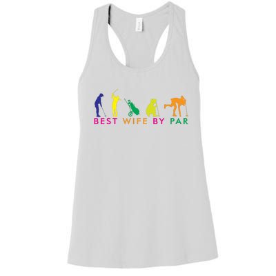 Best Wife By Par Women's Racerback Tank