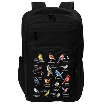 Bird Watching Bird Watcher Bird Lover Birder Birding Nerd Impact Tech Backpack
