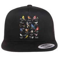 Bird Watching Bird Watcher Bird Lover Birder Birding Nerd Flat Bill Trucker Hat