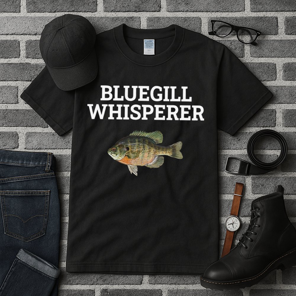 Bluegill Whisperer Bluegill Fishing Tall T-Shirt