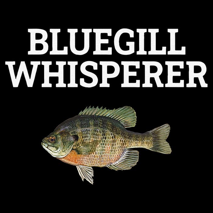 Bluegill Whisperer Bluegill Fishing Button