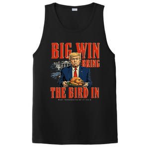 Big Win Bring The Bird In Funny Trump Thanksgiving PosiCharge Competitor Tank