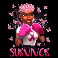 Black Women Breast Cancer Survivor Breast Cancer Awareness Hoodie