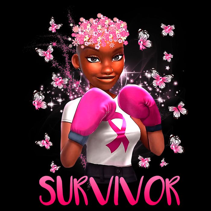 Black Women Breast Cancer Survivor Breast Cancer Awareness Hoodie